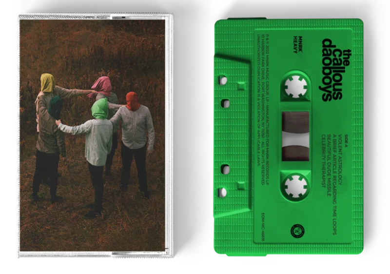 THE CALLOUS DAOBOYS CELEBRITY THERAPIST CASSETTE (Green)