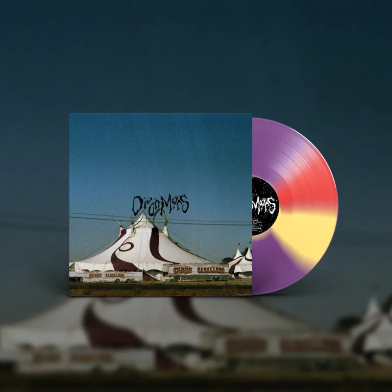 THE CALLOUS DAOBOYS DIE ON MARS LP (Limited Edition  Only 150 made, "Deimos" Red/Yellow/Purple Twister Vinyl)