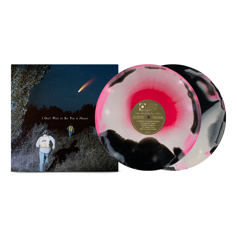 THE CALLOUS DAOBOYS I DON'T WANT TO SEE YOU IN HEAVEN 2LP (Limited Edition  Only 250 made, "Calf" Neon Coral, Black, & White A-Side/B-Side Vinyl)