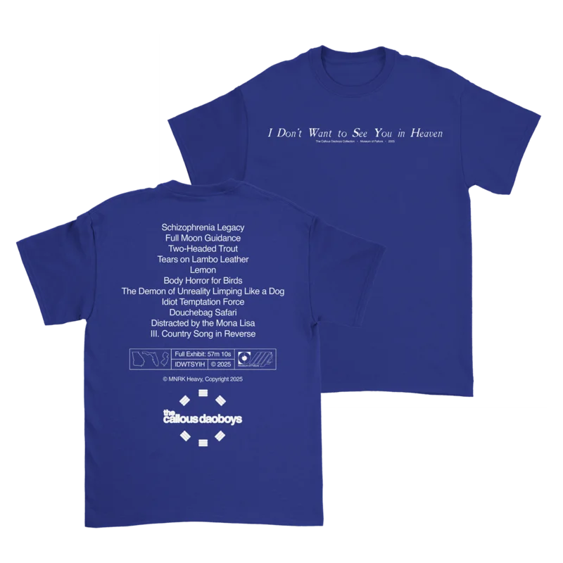 THE CALLOUS DAOBOYS TITLE T-SHIRT