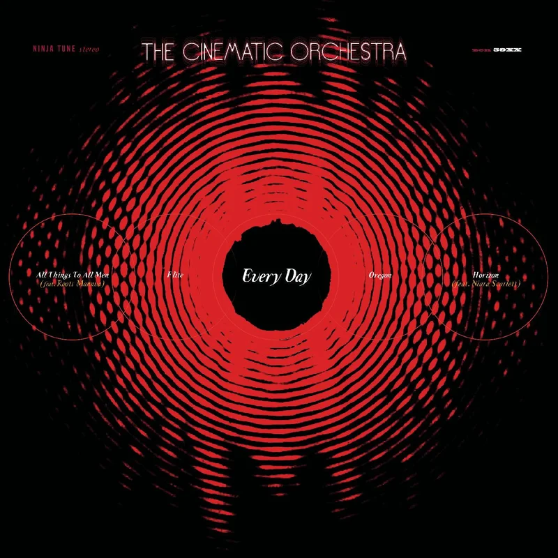 THE CINEMATIC ORCHESTRA 'EVERY DAY' 3LP (Translucent Red Vinyl)