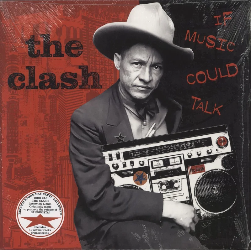The Clash If Music Could Talk - RSD 2021 - Opened shrink  Sticker UK 2-LP vinyl set