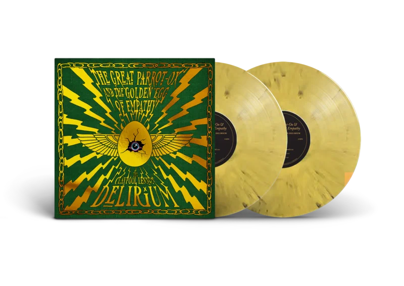THE CLAYPOOL-LENNON DELIRIUM THE GREAT PARROT-OX AND THE GOLDEN EGG OF EMPATHY 2LP (Exclusive  Limited to 500, Yellow Jacket Vinyl)