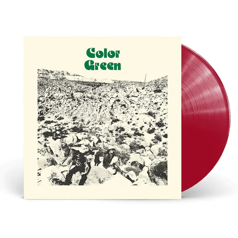 THE COLOR GREEN 'COLOR GREEN EP - OXBLOOD' 12" EP (Burgundy Vinyl)