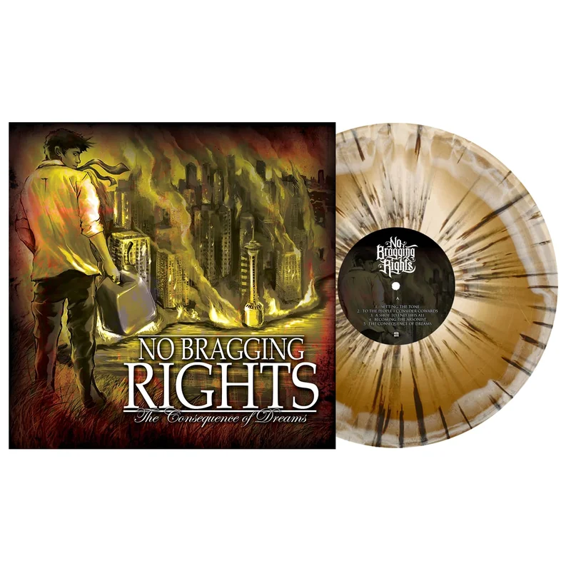 The Consequence Of Dreams - Bone & Gold Aside/Bside W/ Splatter LP
