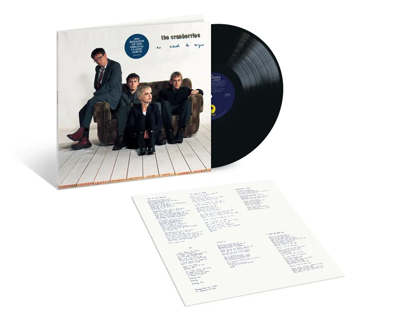 THE CRANBERRIES 'NO NEED TO ARGUE' LP (30th Anniversary Edition)