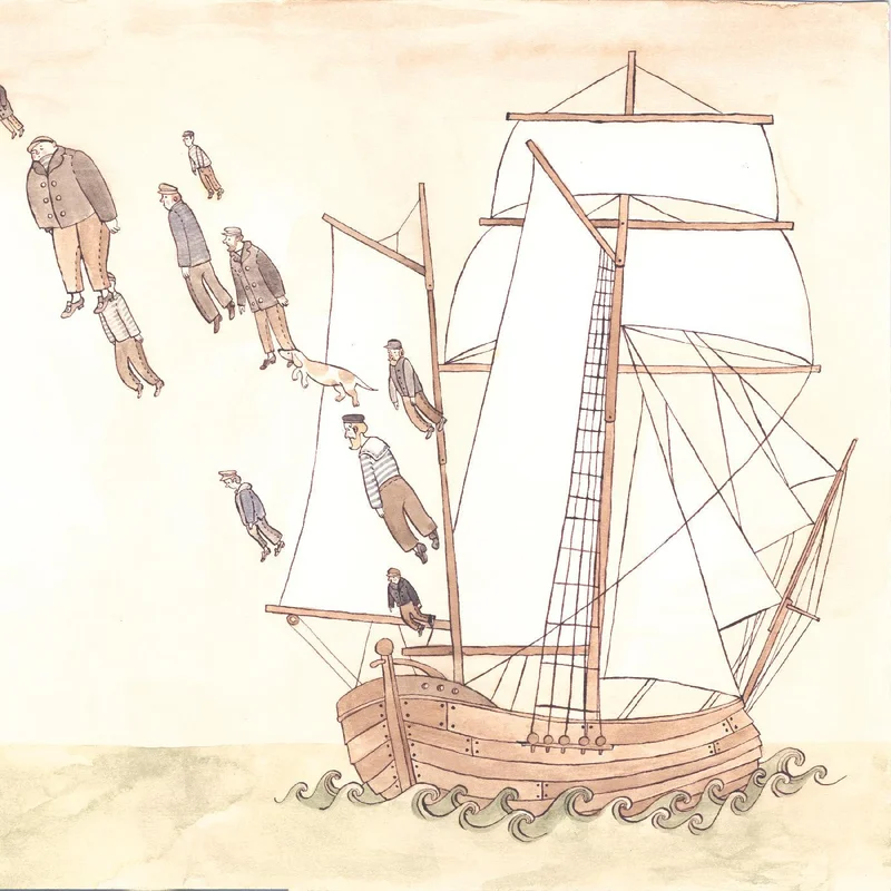 THE DECEMBERISTS 'CASTAWAYS AND CUTOUTS' LP