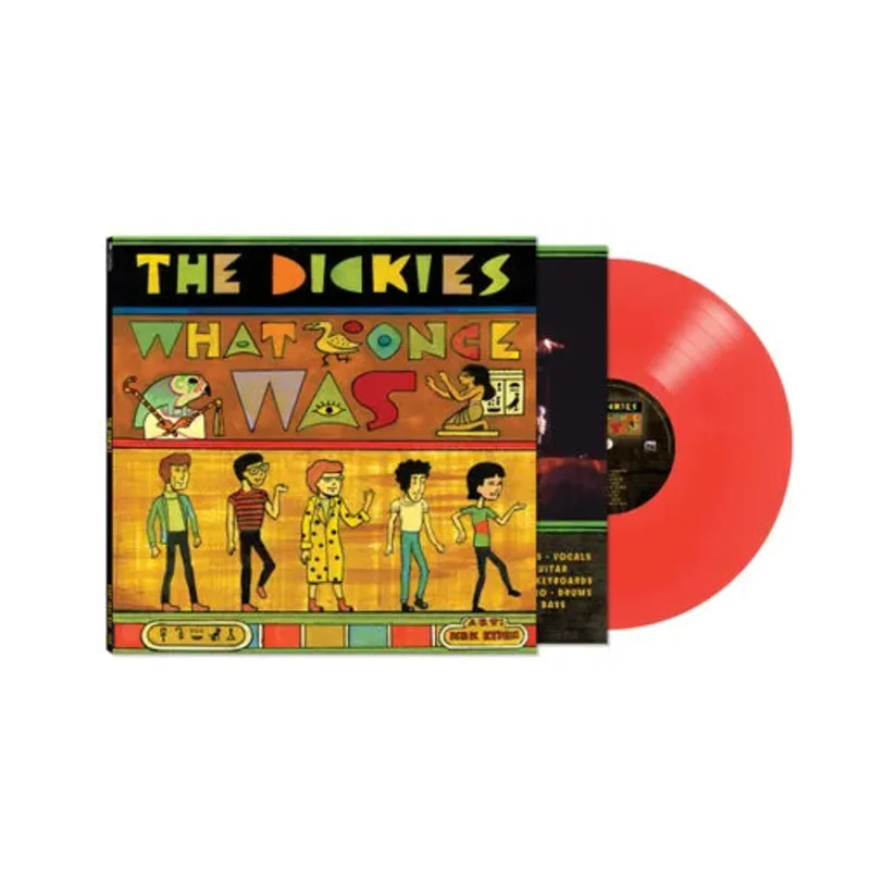 THE DICKIES 'WHAT ONCE WAS' LP (Limited Edition, Red Vinyl)