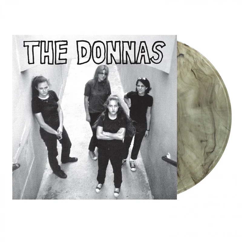THE DONNAS 'THE DONNAS' LP (Natural With Black Swirl Vinyl)