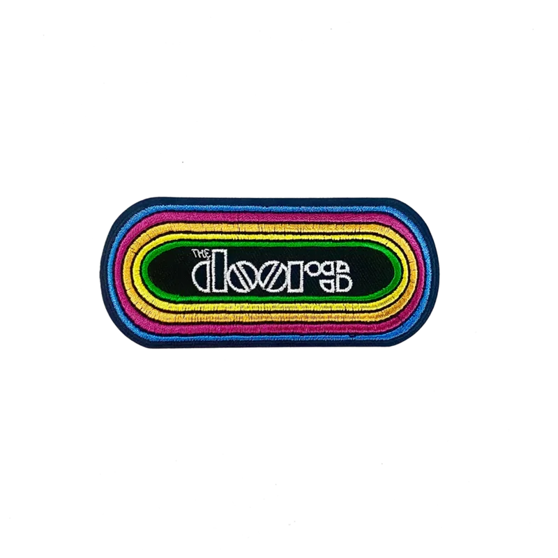 THE DOORS KMET LOGO EMBROIDERED PATCH