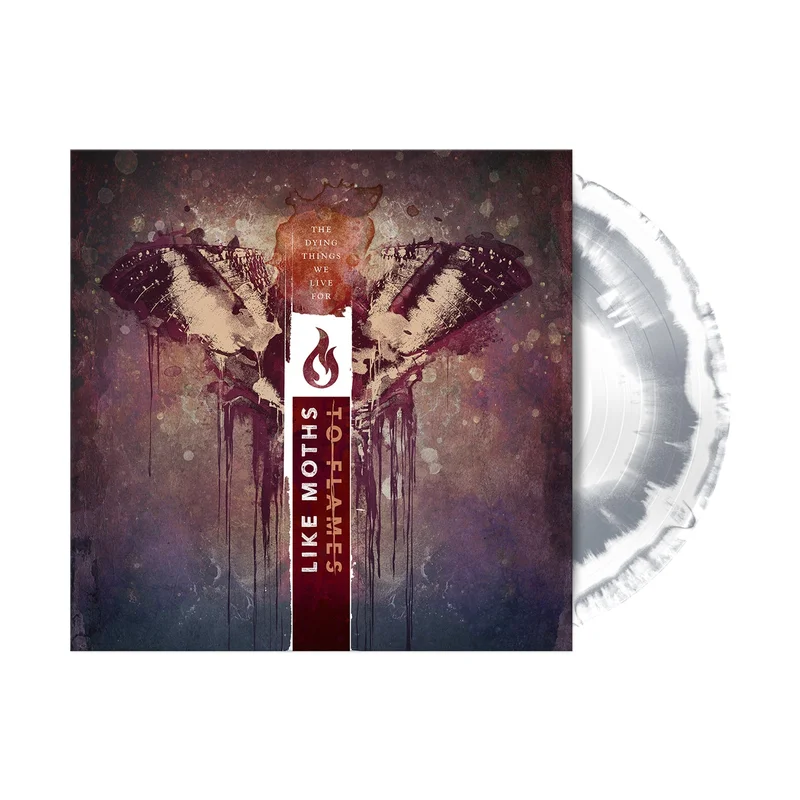 The Dying Things We Live For White & Grey Smush Vinyl LP