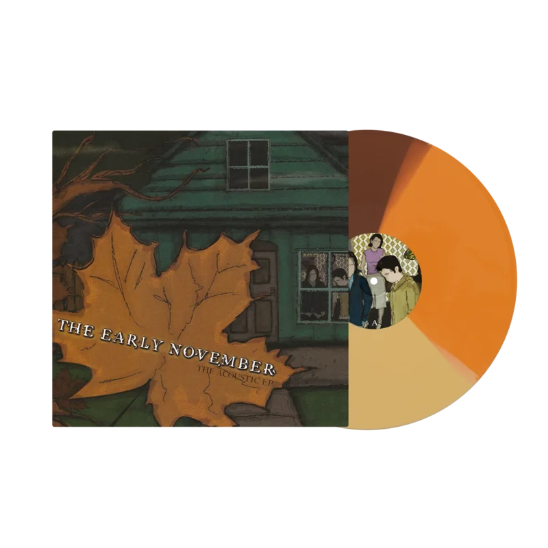 THE EARLY NOVEMBER 'ACOUSTIC EP' LP (Brown/Tangerine/Bone TriColor Vinyl)