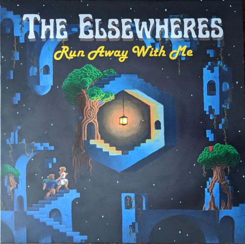 The Elsewheres - Run Away With Me (12", EP) (Near Mint (NM or M-))