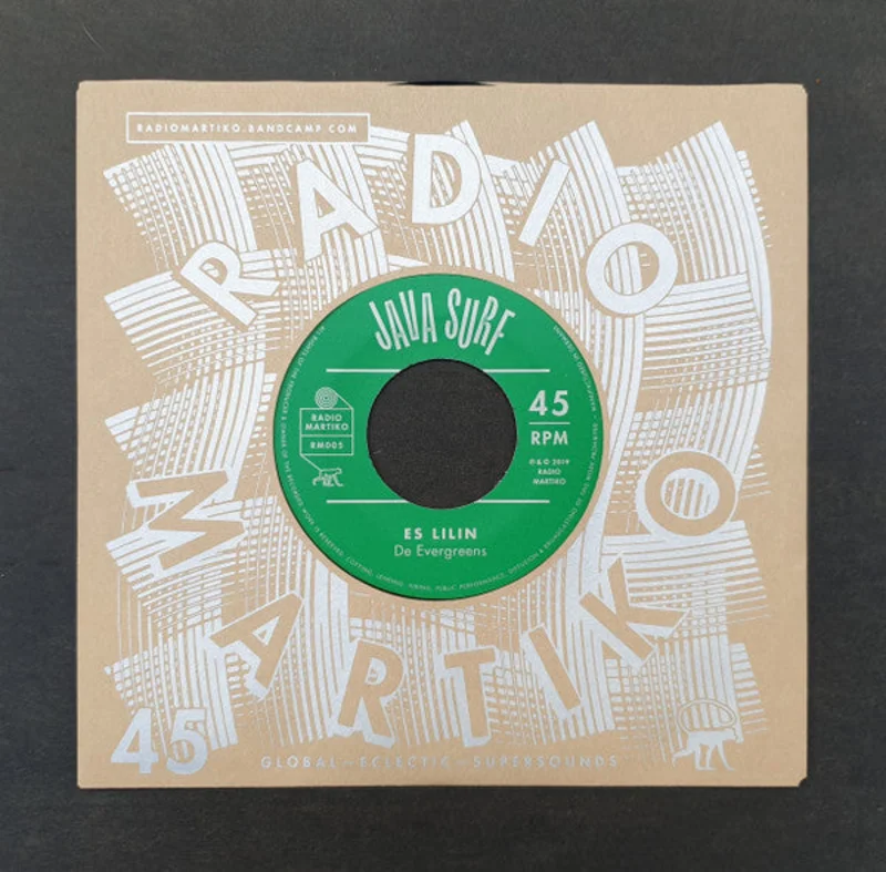 The Evergreens / Les Jaguars De Casablanca - Es Lilin / Gonzales (7") (Very Good Plus (VG+))