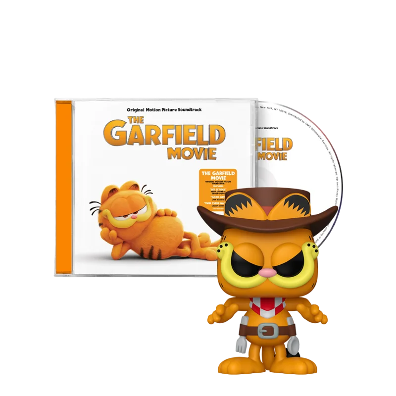 The Garfield Movie CD + pop! Garfield Bundle