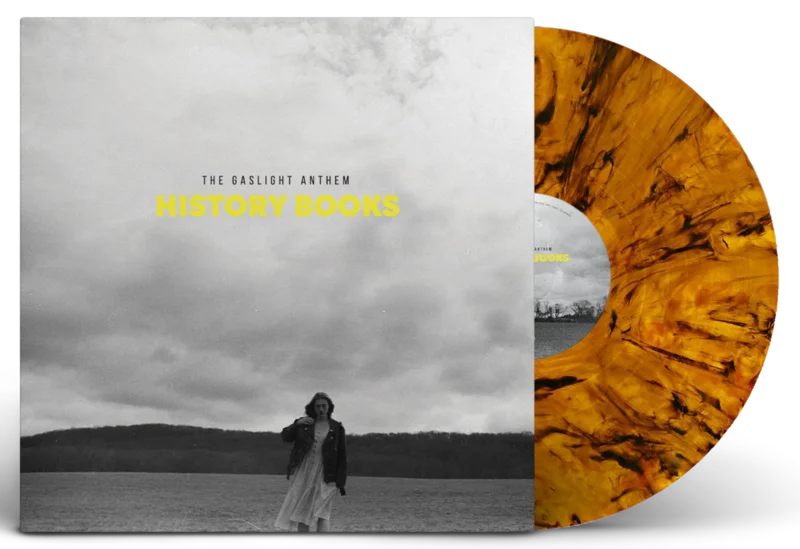 THE GASLIGHT ANTHEM HISTORY BOOKS LP (Limited Edition  Only 500 Made, Tiger's Eye Vinyl)
