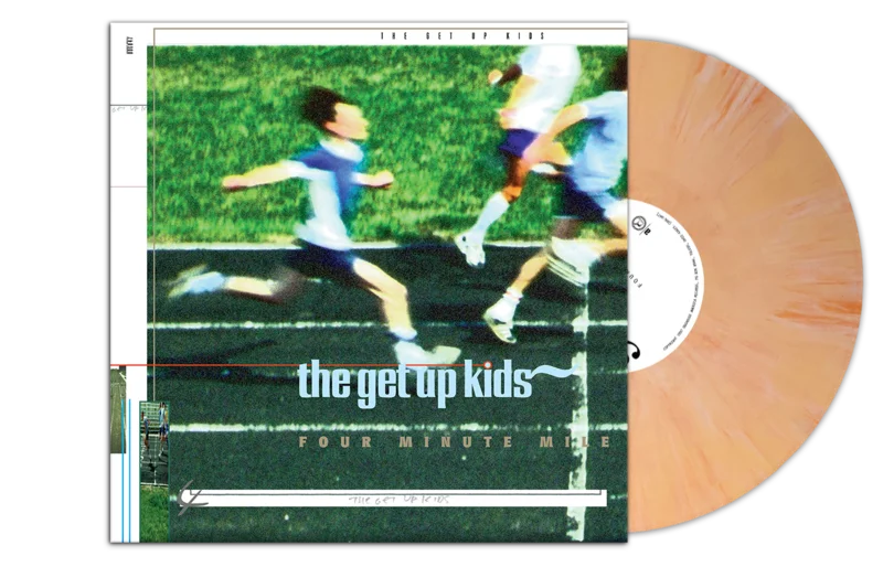 THE GET UP KIDS FOUR MINUTE MILE (25th Anniversary 'Dreamsicle' Color Vinyl LP  Only 500 made)