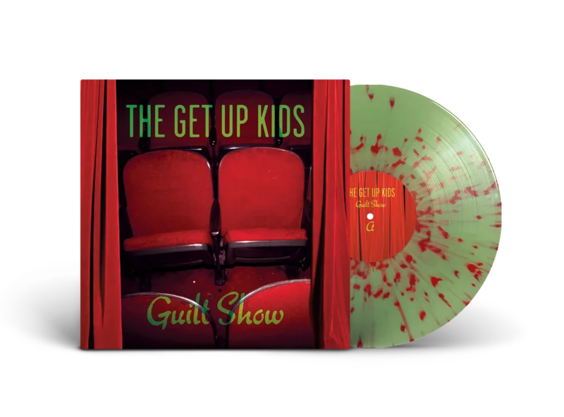 THE GET UP KIDS 'GUILT SHOW' LP  (Coke Bottle Clear with Red Splatter Vinyl)