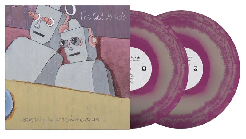 THE GET UP KIDS SOMETHING TO WRITE HOME ABOUT 25TH ANNIVERSARY 2LP (Limited Edition  Only 500 Made, Violet & Silver Mix Vinyl)