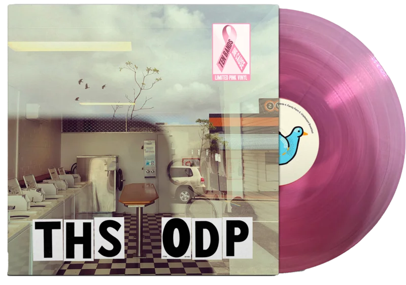 THE HOLD STEADY 'OPEN DOOR POLICY' LP (Pink Vinyl)