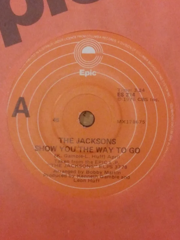 The Jacksons - Show You The Way To Go (7", Single) (Very Good (VG))