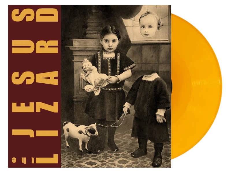 THE JESUS LIZARD RACK LP (Limited Edition  Only 500 made, Yellow Vinyl)