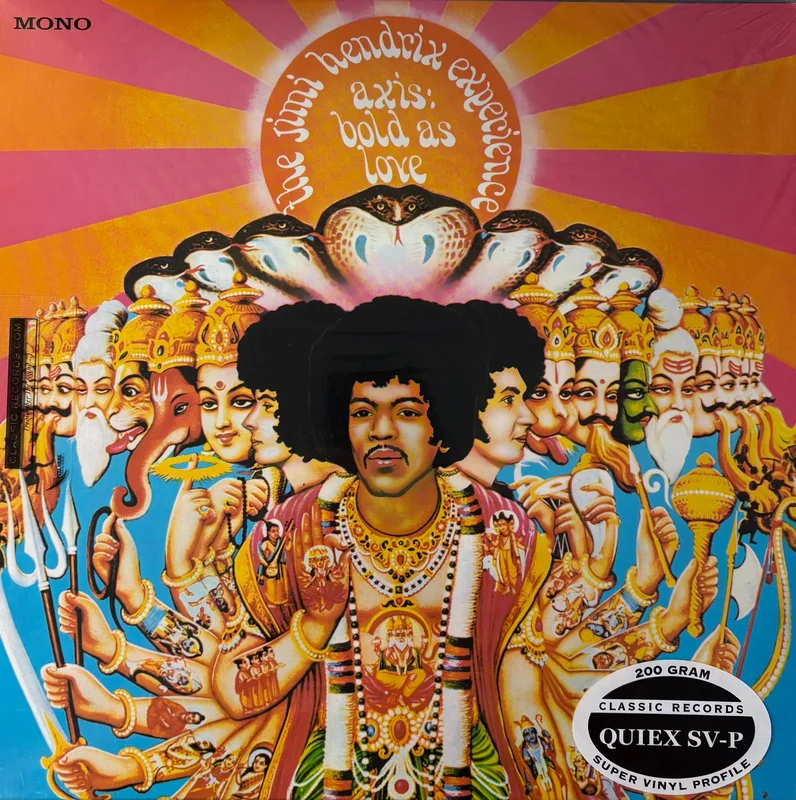 The Jimi Hendrix Experience  Axis Bold As Love (2002 Classic Records Mono, 200 Gram)(MINT/SEALED)