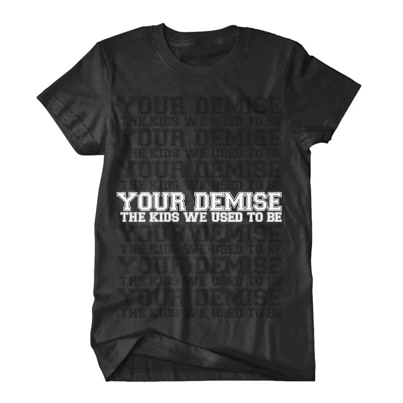The Kids We Used To Be... Black T-Shirt