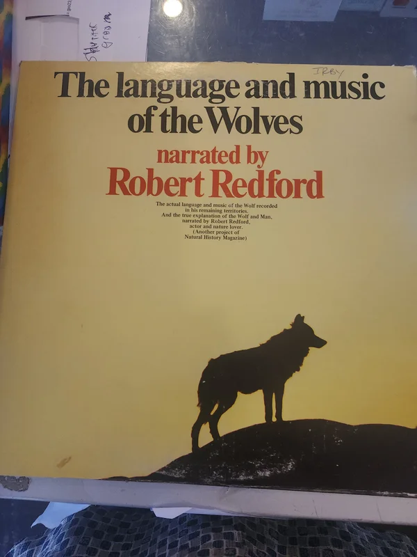 The language and music of wolves robert redford lp