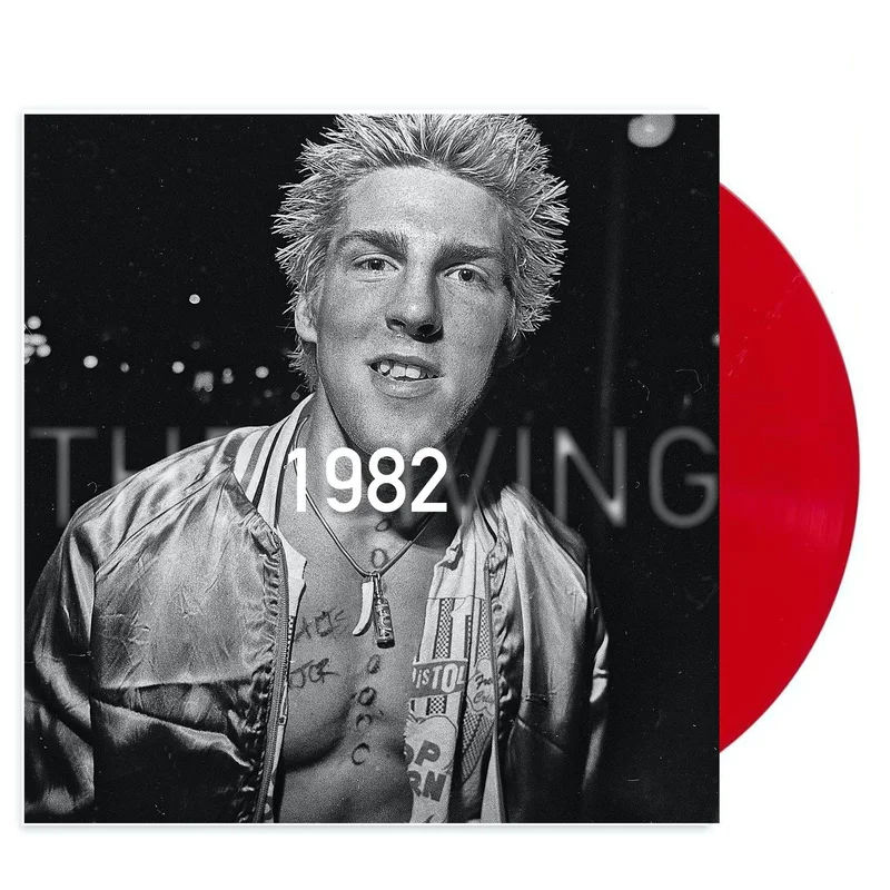 THE LIVING '1982' LP (Limited Edition  Only 500 Made, Translucent Ruby Vinyl)