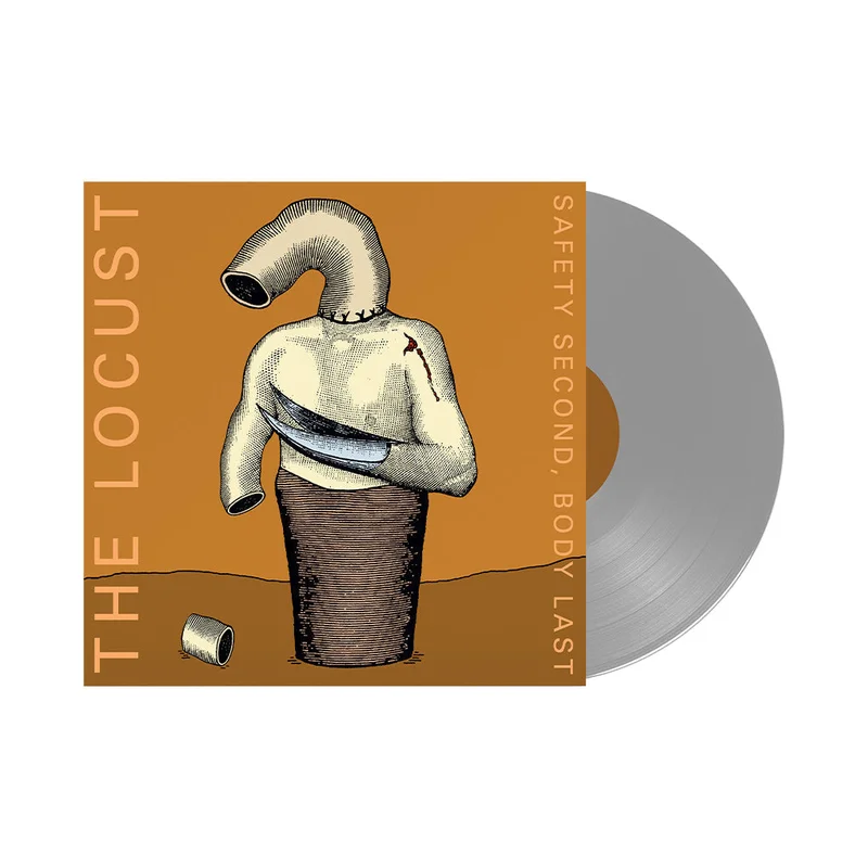 THE LOCUST SAFETY SECOND, BODY LAST' EP (Limited Edition  Only 100 Made, Silver Vinyl)