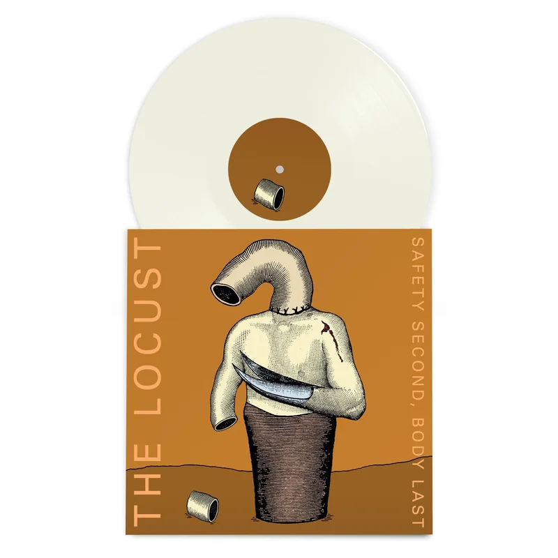 THE LOCUST SAFETY SECOND, BODY LAST' EP (Limited Edition  Only 200 Made, White Vinyl)