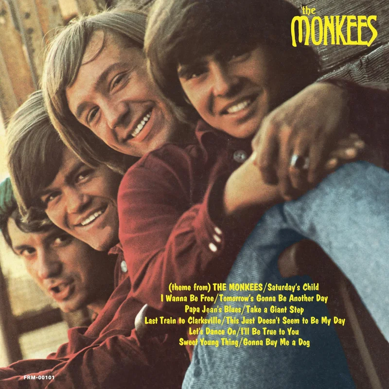 THE MONKEES 'THE MONKEES' LP (Multi-Color Splatter Vinyl)
