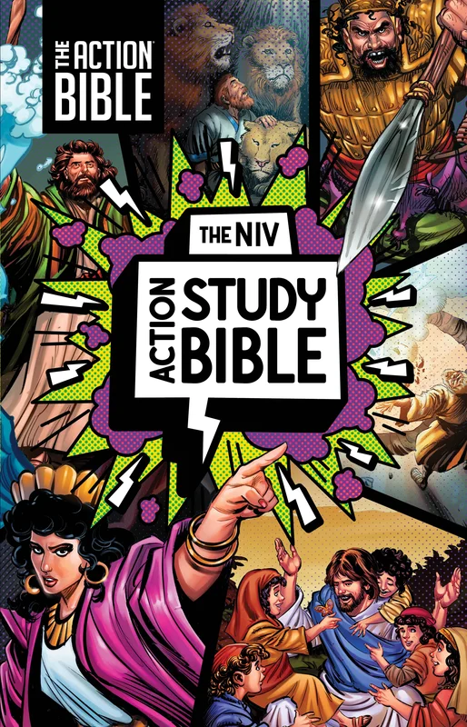 The NIV Action Study Bible 2025  Hardcover | David C Cook