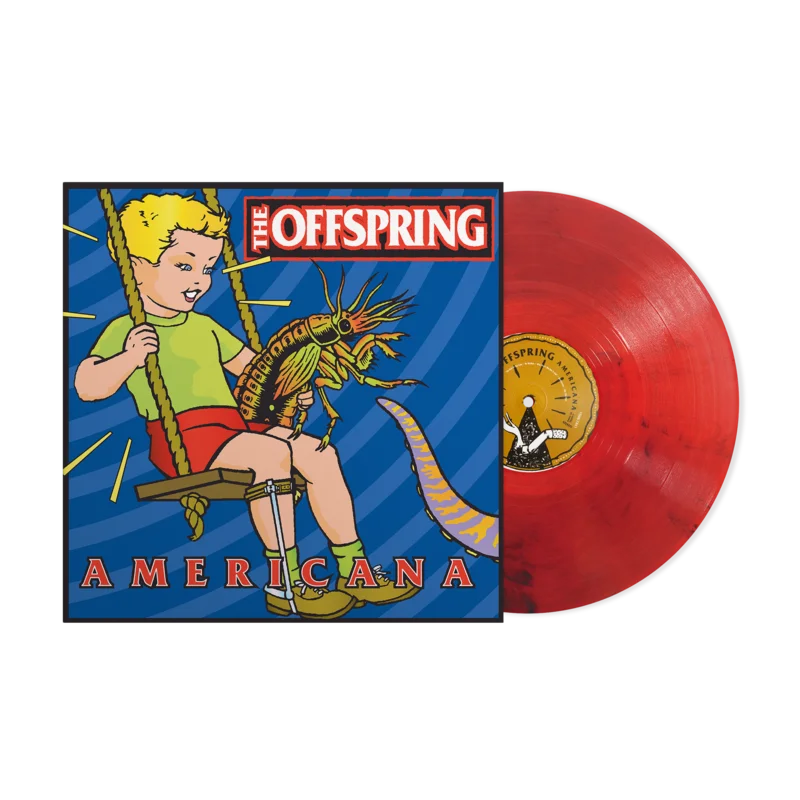 THE OFFSPRING AMERICANA LP (Limited Edition  Only 500 Made, Red Smoke Vinyl)