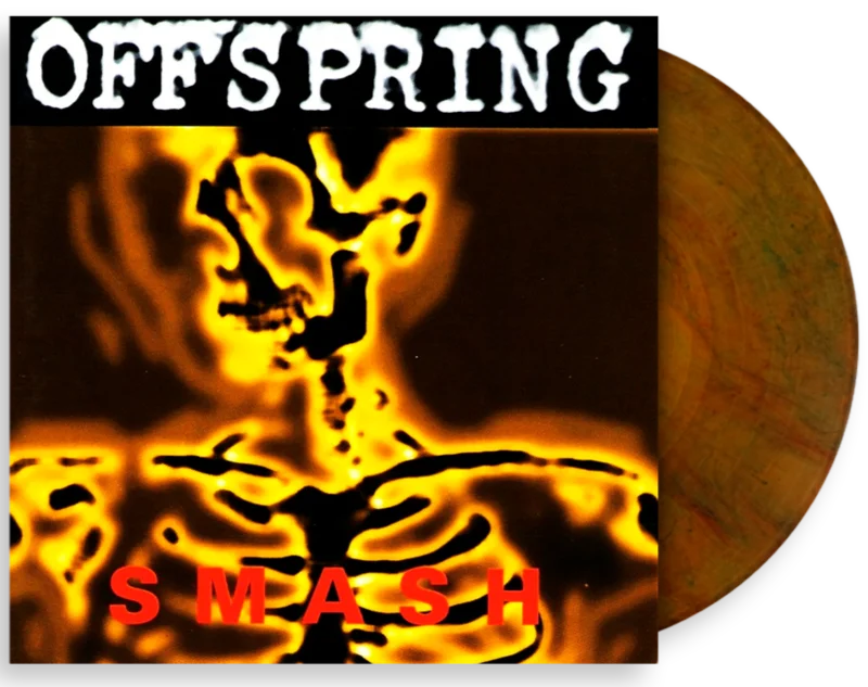 THE OFFSPRING 'SMASH' LIMITED EDITION 'LAVA' COLOR LP  ONLY 500 MADE