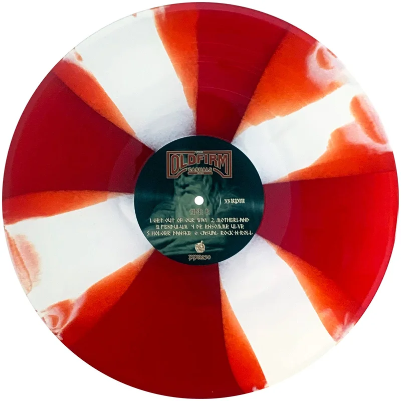THE OLD FIRM CASUALS 'HOLGER DANSKE' LP (Danish Flag Vinyl)