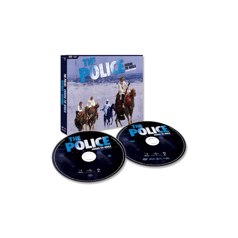 THE POLICE 'AROUND THE WORLD RESTORED & EXPANDED' CD + DVD