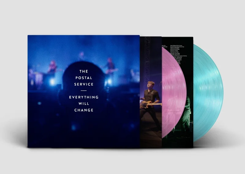 THE POSTAL SERVICE 'EVERYTHING WILL CHANGE' 2LP (Loser Edition, Lavender & Blue Vinyl)
