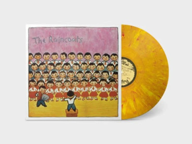 THE RAINCOATS 'THE RAINCOATS' LP (Yellow & Red Swirl Vinyl)