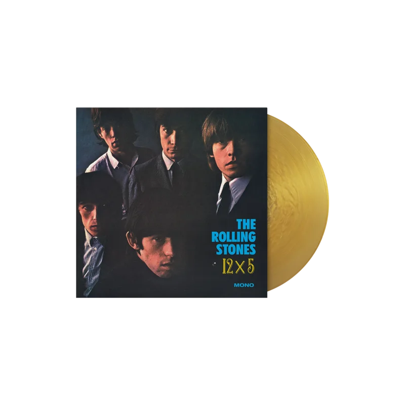 THE ROLLING STONES 12x5 LP (Exclusive Limited Edition - Gold Vinyl)