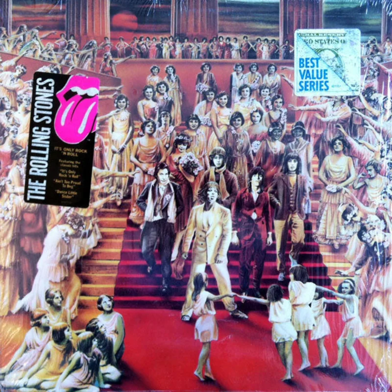 The Rolling Stones - It's Only Rock 'N Roll (LP, Album, RE) (Very Good Plus (VG+))