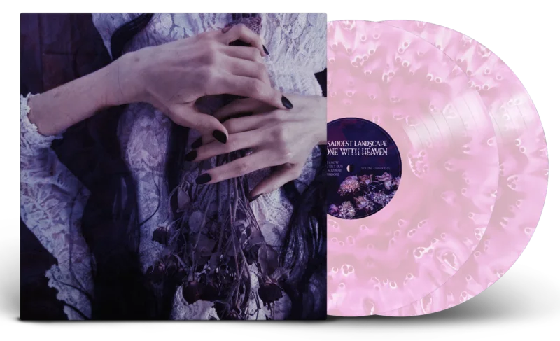 THE SADDEST LANDSCAPE ALONE WITH HEAVEN LP (Exclusive  Limited to 100, "Where Angels Ascend" Vinyl)