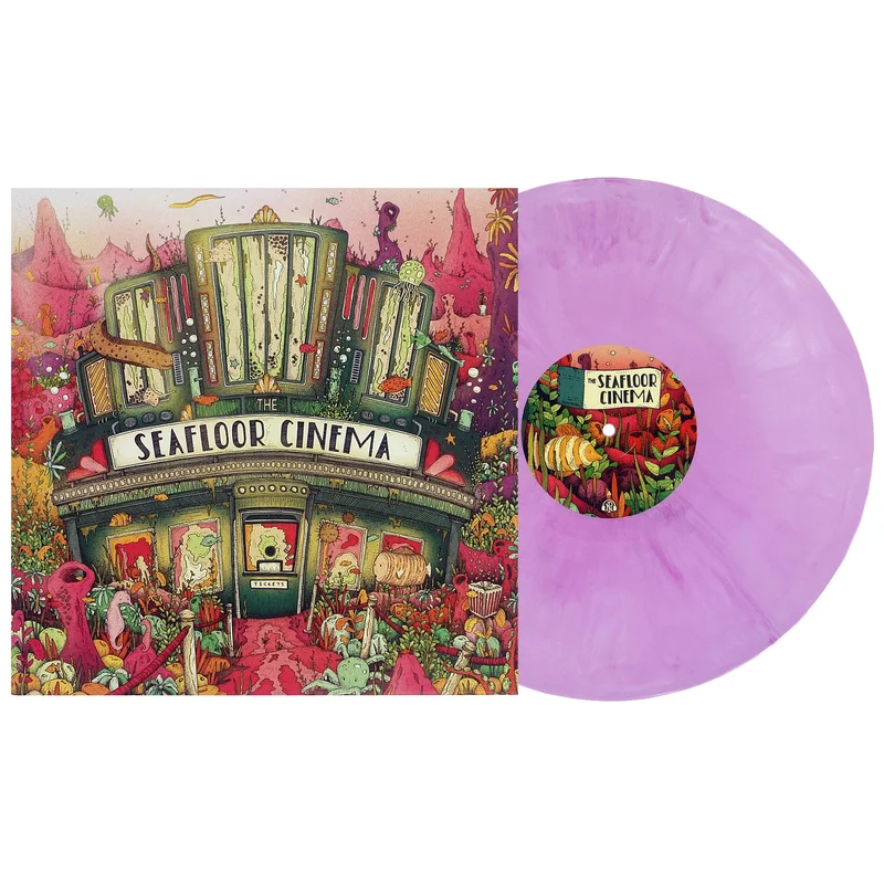The Seafloor Cinema - Purple & White Galaxy LP