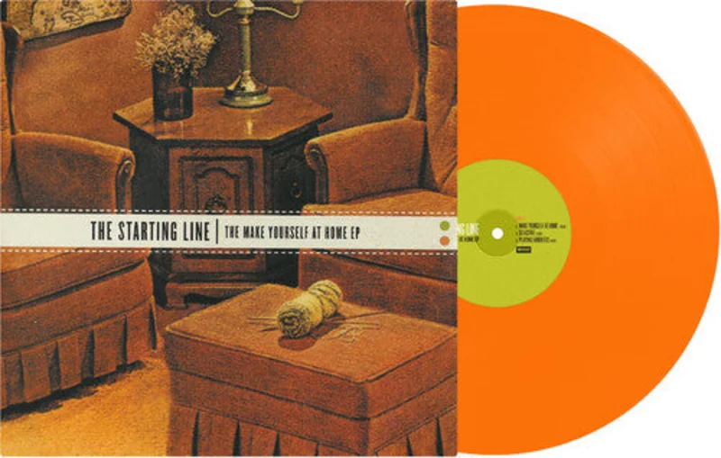 THE STARTING LINE 'MAKE YOURSELF AT HOME' EP (Tangerine Orange Vinyl)