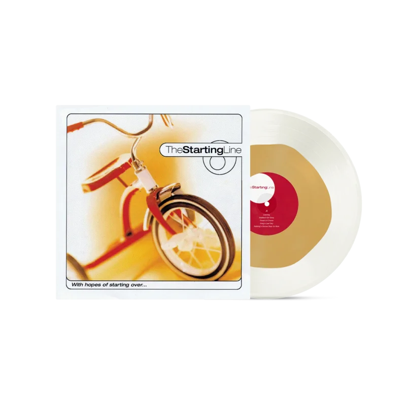 THE STARTING LINE 'WITH HOPES OF STARTING OVER' LP (Milky Clear & Custard Vinyl)