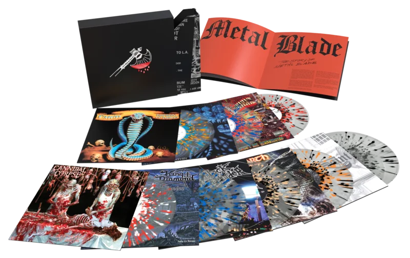 THE STORY OF METAL BLADE LIMITED EDITION VINYL BOX SET (Cannibal Corpse, GWAR, King Diamond, more)
