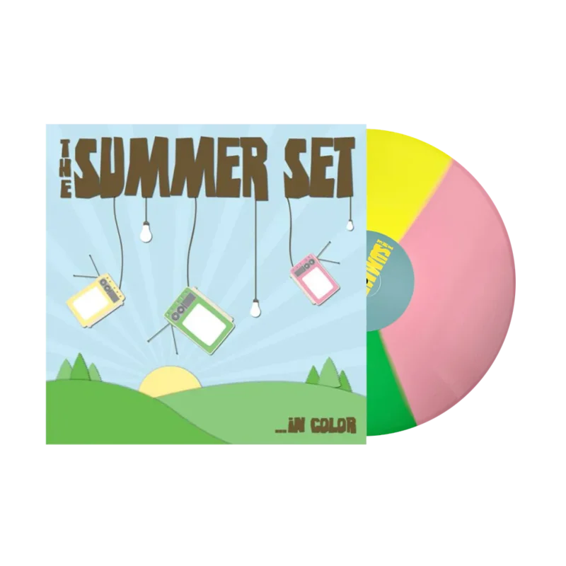 THE SUMMER SET '...IN COLOR' LP (Tri-Color Vinyl)