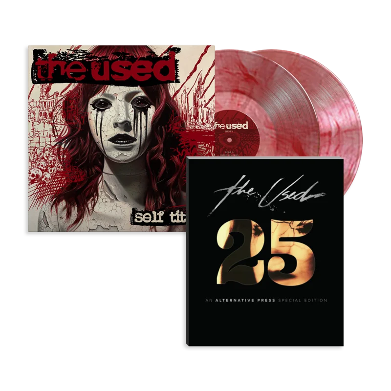 THE USED THE USED 2LP (Limited Edition  Only 500 Made, Bloodshot Vinyl) + AP SPECIAL COLLECTOR'S EDITION MAGAZINE