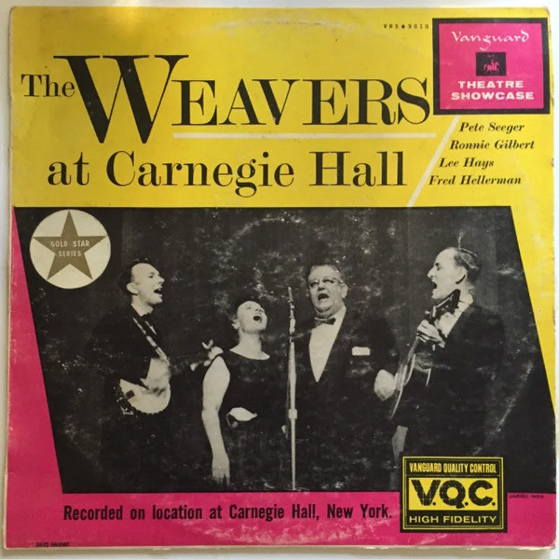 The Weavers - At Carnegie Hall (LP, Mono) (Very Good (VG))